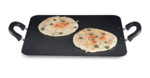 PREMIER Aluminium Non Stick Rectangle Tawa , 33cm - Image 3